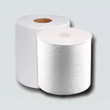 Valkoiset centrefeed -pyyhkeet